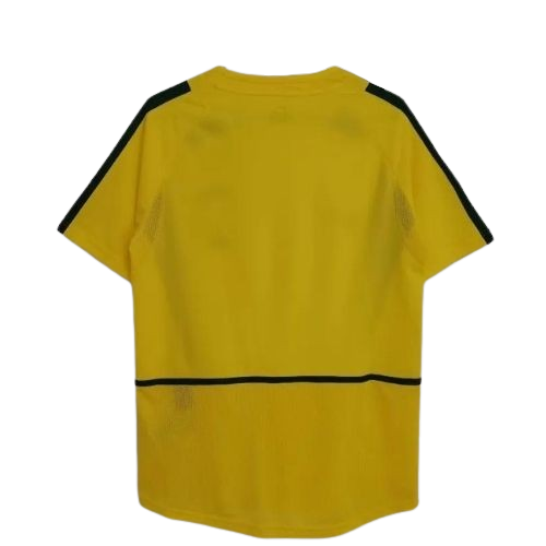 Brazil 2002 Home Kit Short-Sleeve