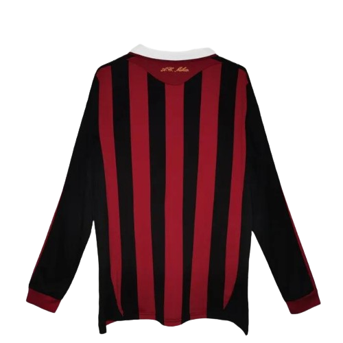 AC Milan 2009/2010 Home Kit Long-Sleeve