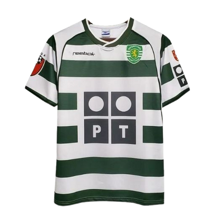 Sporting CP 2002/2003 Home Kit Short-Sleeve