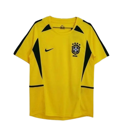 Brazil 2002 Home Kit Short-Sleeve