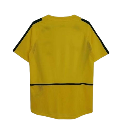 Brazil 2002 Home Kit Short-Sleeve