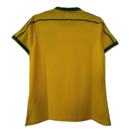 Brazil 1998 Home Kit Short-Sleeve