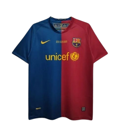 FC Barcelona 2008/2009 Home Kit Short-Sleeve