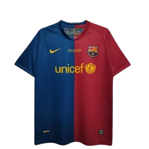 FC Barcelona 2008/2009 Home Kit Short-Sleeve