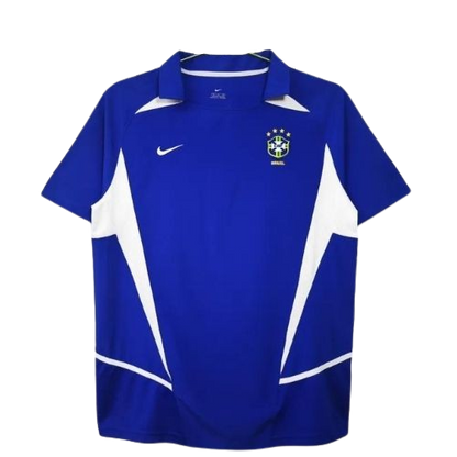 Brazil 2002 Away Kit Short-Sleeve