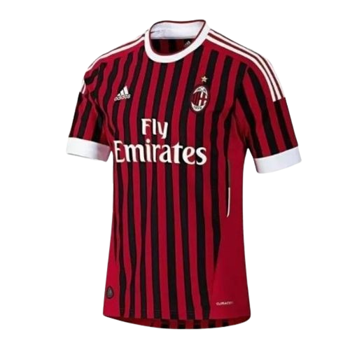 AC Milan 2011/2012 Home Kit Short-Sleeve