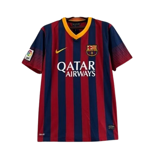 FC Barcelona 2013/2014 Home Kit Short-Sleeve