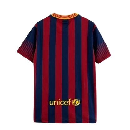 FC Barcelona 2013/2014 Home Kit Short-Sleeve
