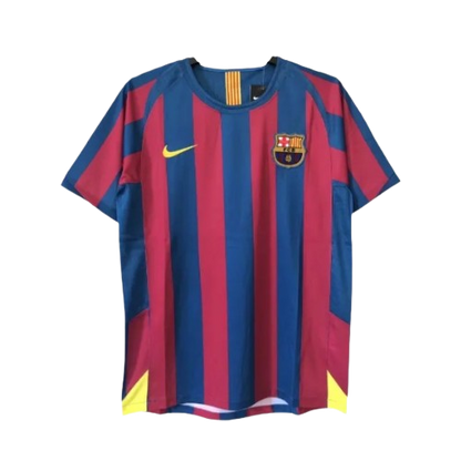 FC Barcelona 2005/2006 Home Kit Short-Sleeve