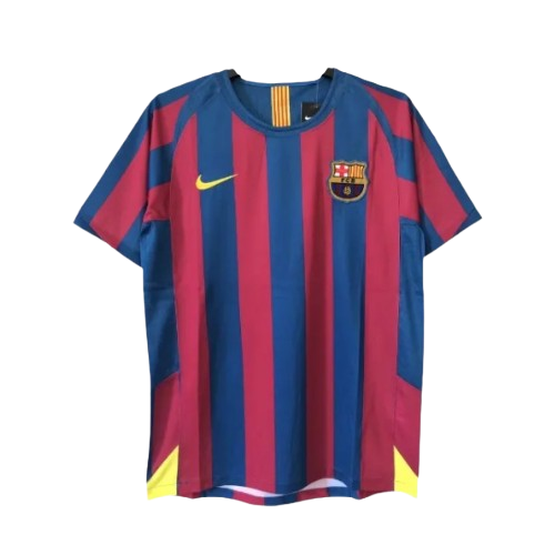 FC Barcelona 2005/2006 Home Kit Short-Sleeve