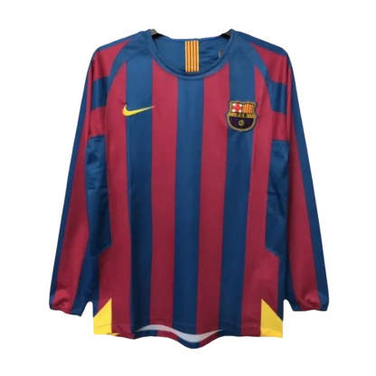 FC Barcelona 2005/2006 Home Kit Long-Sleeve