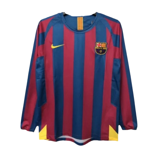 FC Barcelona 2005/2006 Home Kit Long-Sleeve