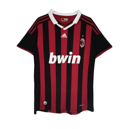 AC Milan 2009/2010 Home Kit Short-Sleeve