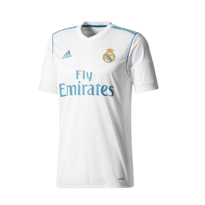 Real Madrid 2017/2018 Home Kit Short-Sleeve