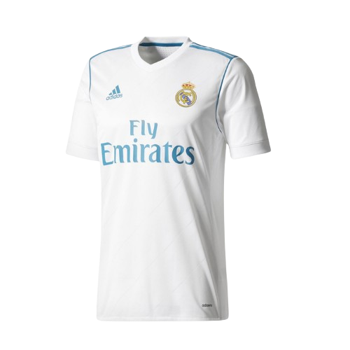 Real Madrid 2017/2018 Home Kit Short-Sleeve