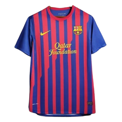 FC Barcelona 2011/2012 Home Kit Short-Sleeve
