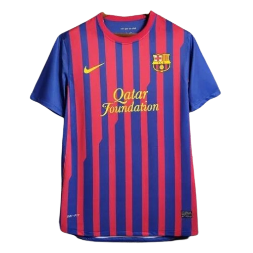 FC Barcelona 2011/2012 Home Kit Short-Sleeve
