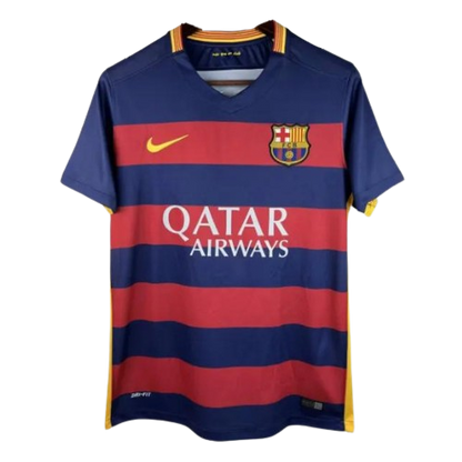 FC Barcelona 2015/2016 Home Kit Short-Sleeve