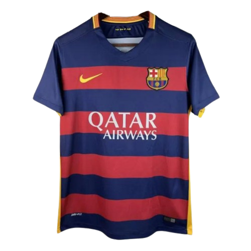 FC Barcelona 2015/2016 Home Kit Short-Sleeve