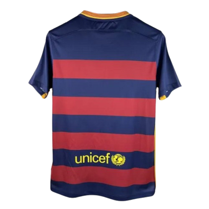 FC Barcelona 2015/2016 Home Kit Short-Sleeve