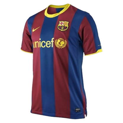FC Barcelona 2010/2011 Home Kit Short-Sleeve
