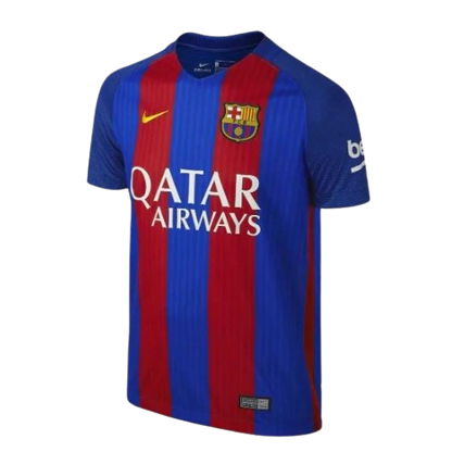 FC Barcelona 2016/2017 Home Kit Short-Sleeve